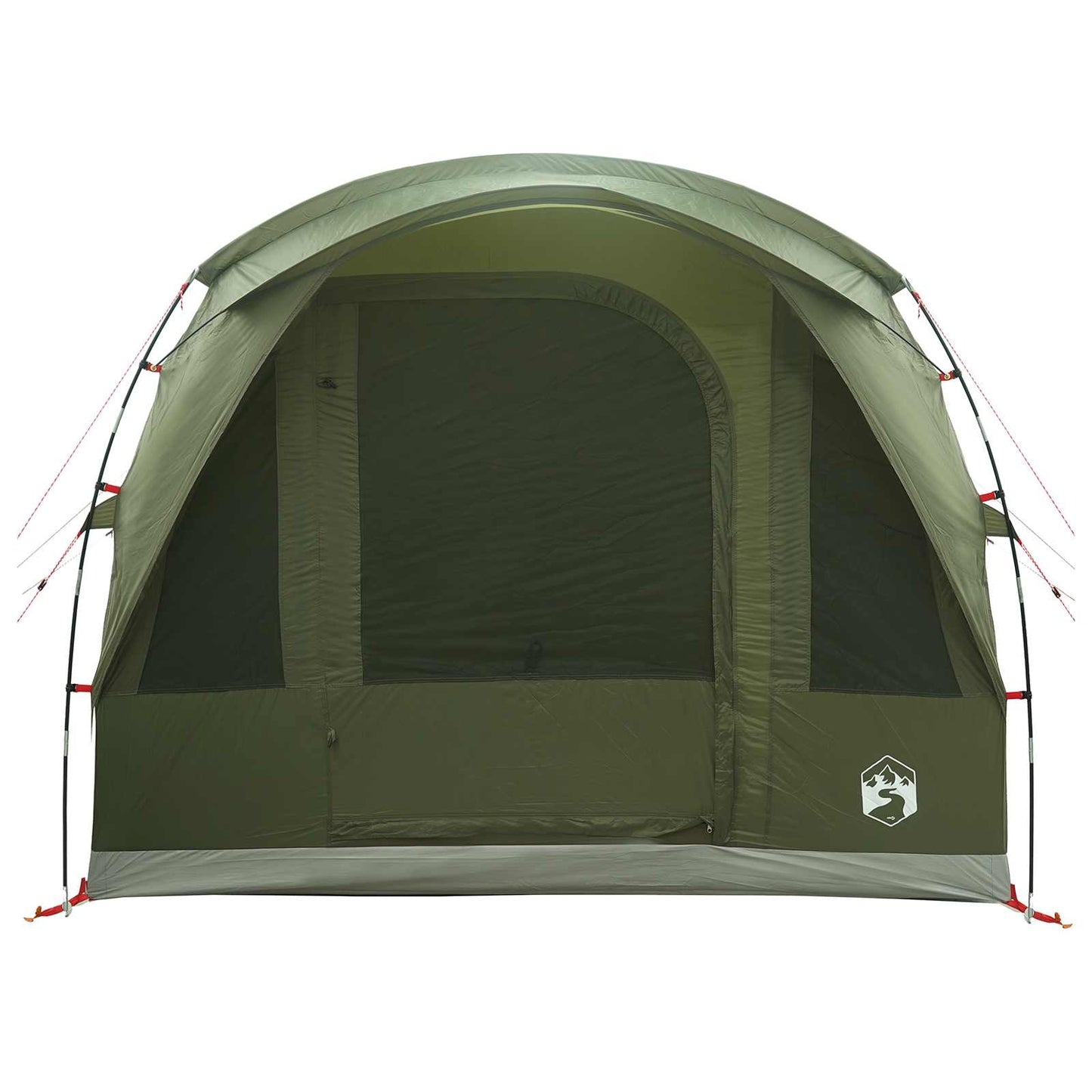 vidaXL Tunnel Tent Olive Green 400 x 260 x 200 cm Polyester and Steel