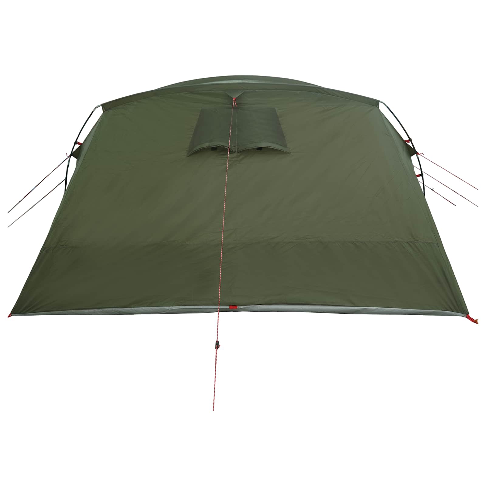 vidaXL Tunnel Tent 427 x 315 x 178 cm Olive Green Polyester and Steel