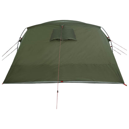 vidaXL Tunnel Tent 427 x 315 x 178 cm Olive Green Polyester and Steel