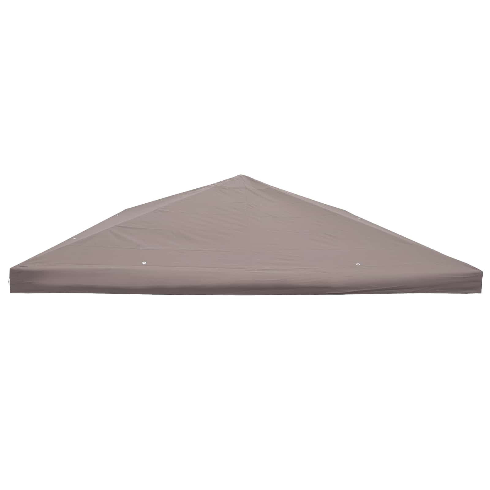 vidaXL Gazebo Cover 300 x 300 cm Taupe Polyester and Steel