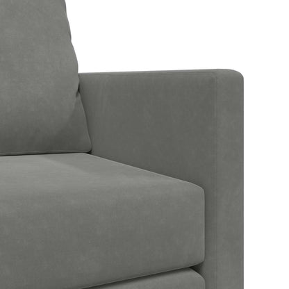 vidaXL Folding Sofa Bed Dark Grey 122 x 70 x 60 cm Velvet