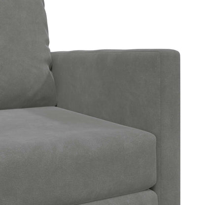 vidaXL Folding Sofa Bed Dark Grey 74 x 77 x 81 cm Velvet