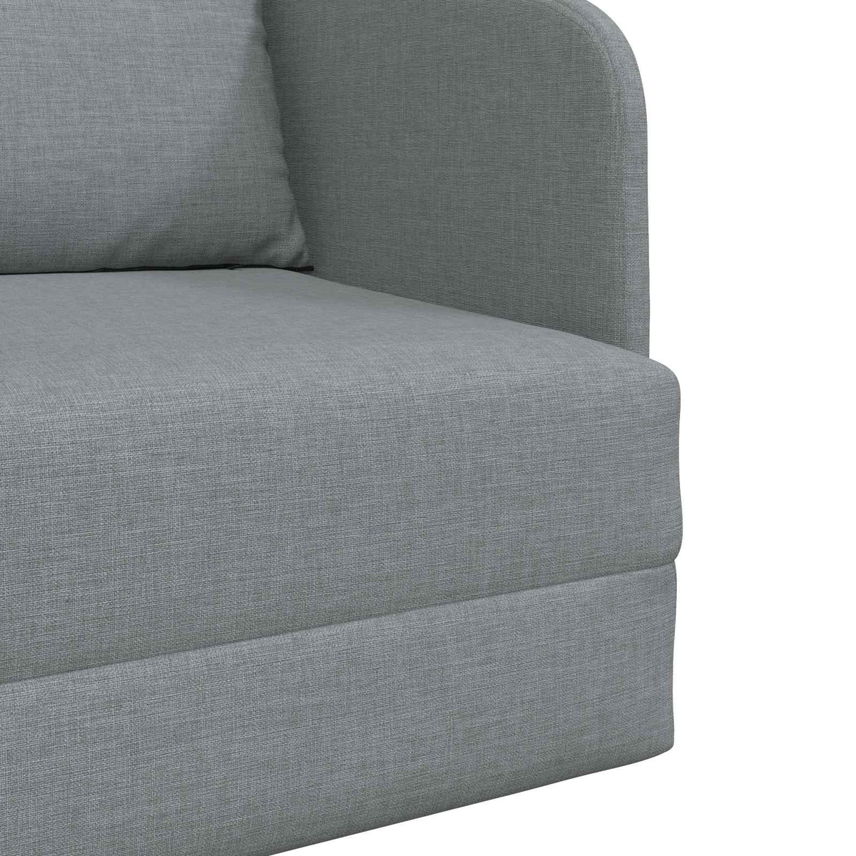 vidaXL Folding Sofa Bed Light Grey 65 x 80 x 83 cm Fabric