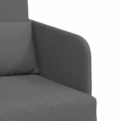 vidaXL Folding Sofa Bed Dark Grey 65 x 80 x 83 cm Fabric