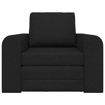 vidaXL Folding Sofa Bed Black 98 x 71 x 83 cm Fabric