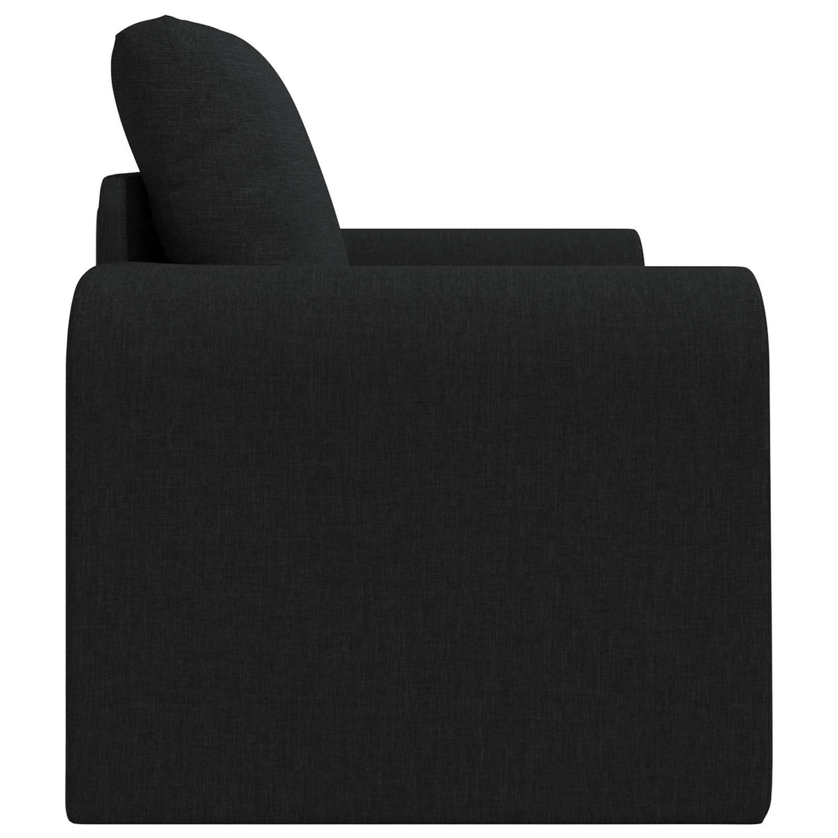 vidaXL Folding Sofa Bed Black 98 x 71 x 83 cm Fabric