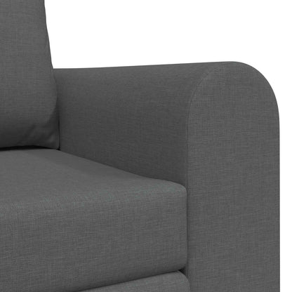 vidaXL Folding Sofa Bed Dark Grey 148 x 71 x 83 cm Fabric