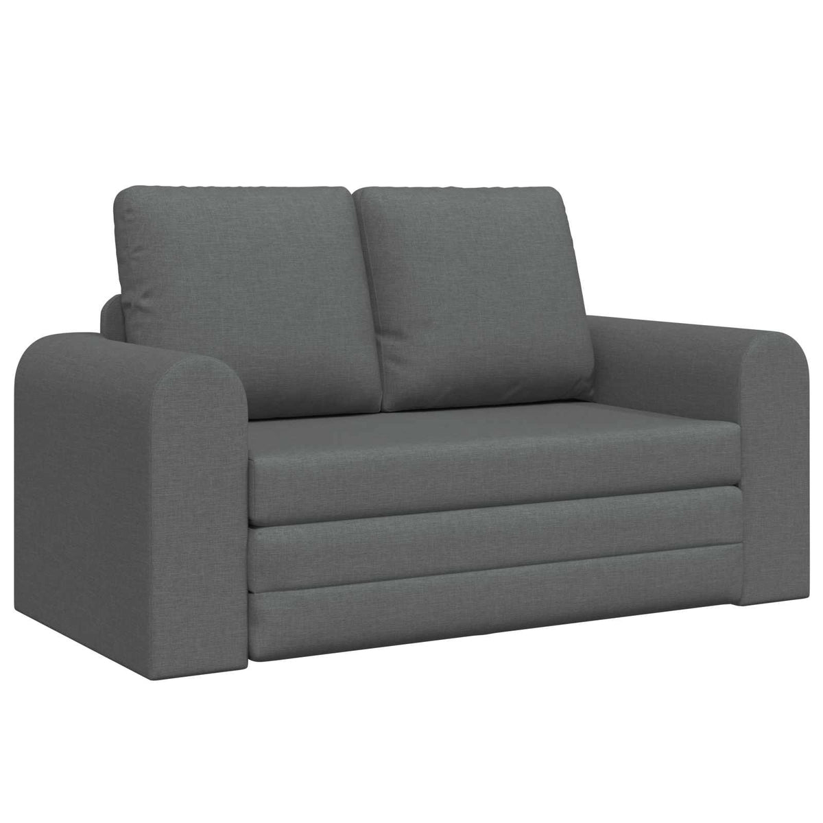 vidaXL Folding Sofa Bed Dark Grey 148 x 71 x 83 cm Fabric