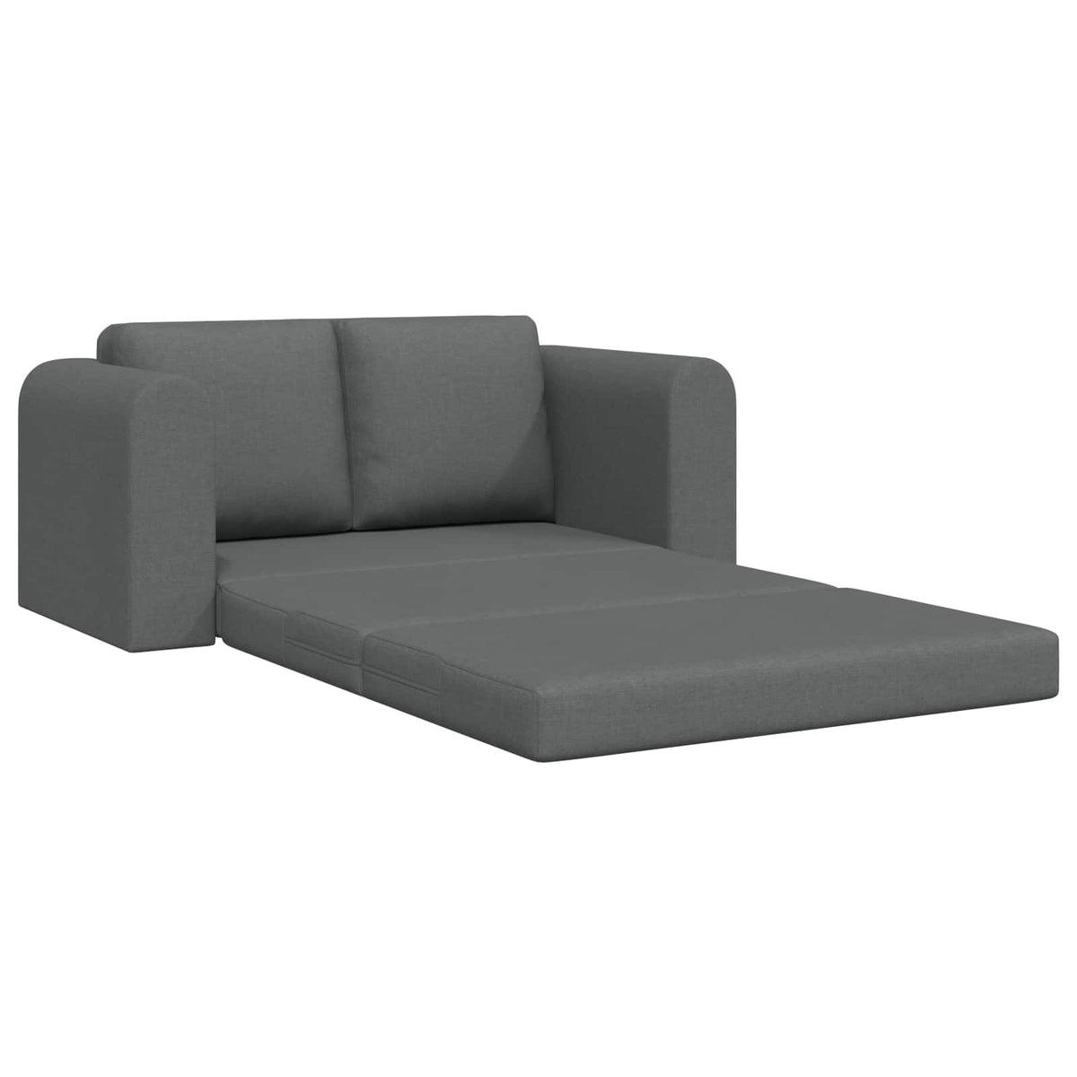 vidaXL Folding Sofa Bed Dark Grey 148 x 71 x 83 cm Fabric