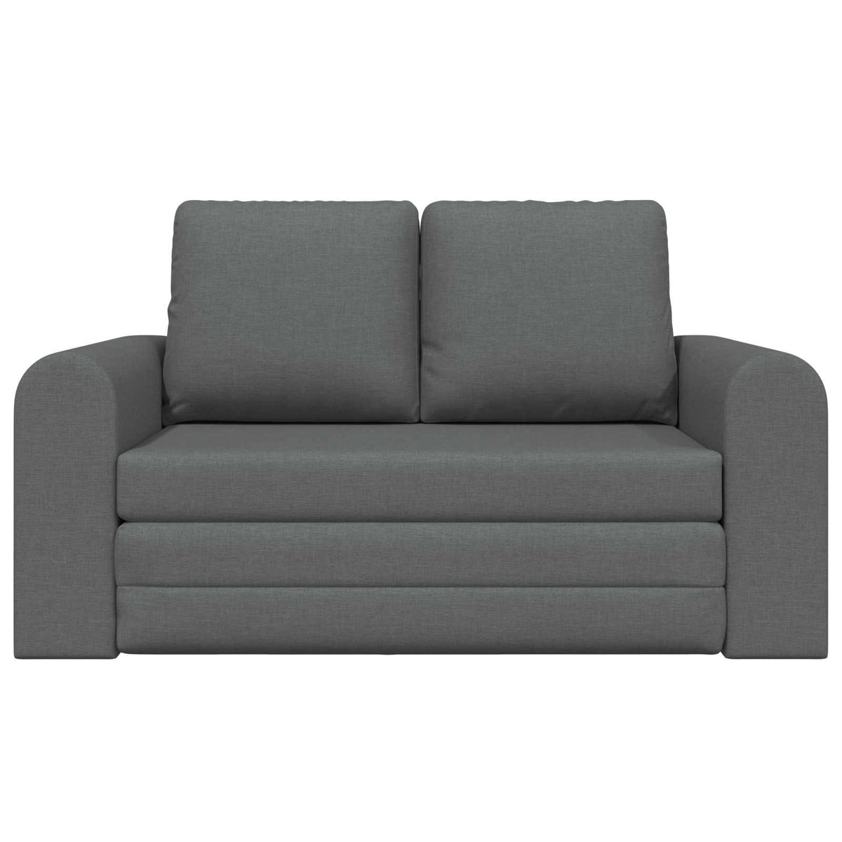 vidaXL Folding Sofa Bed Dark Grey 148 x 71 x 83 cm Fabric