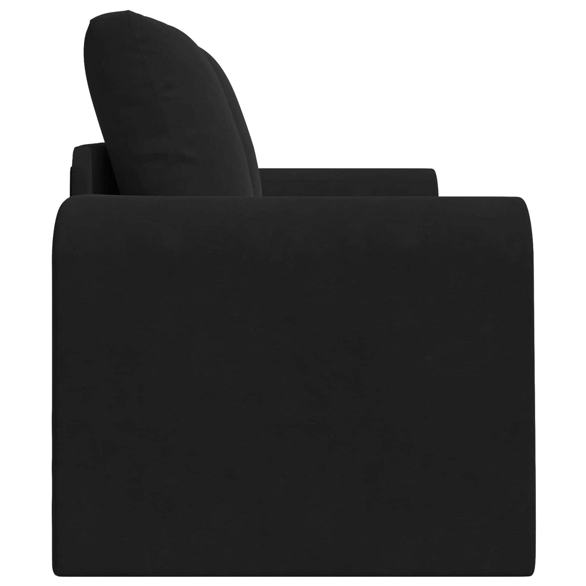 vidaXL Folding Sofa Bed Black 148 x 71 x 83 cm Velvet