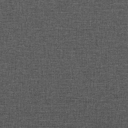 vidaXL 2-Seater Folding Sofa Bed Dark Grey 124 x 71 x 78 cm Fabric