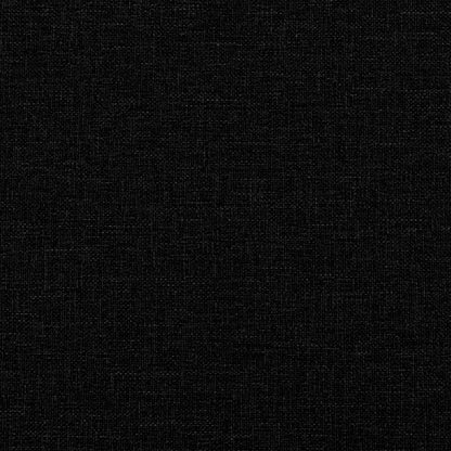 vidaXL 2-Seater Folding Sofa Bed Black 124 x 71 x 78 cm Fabric