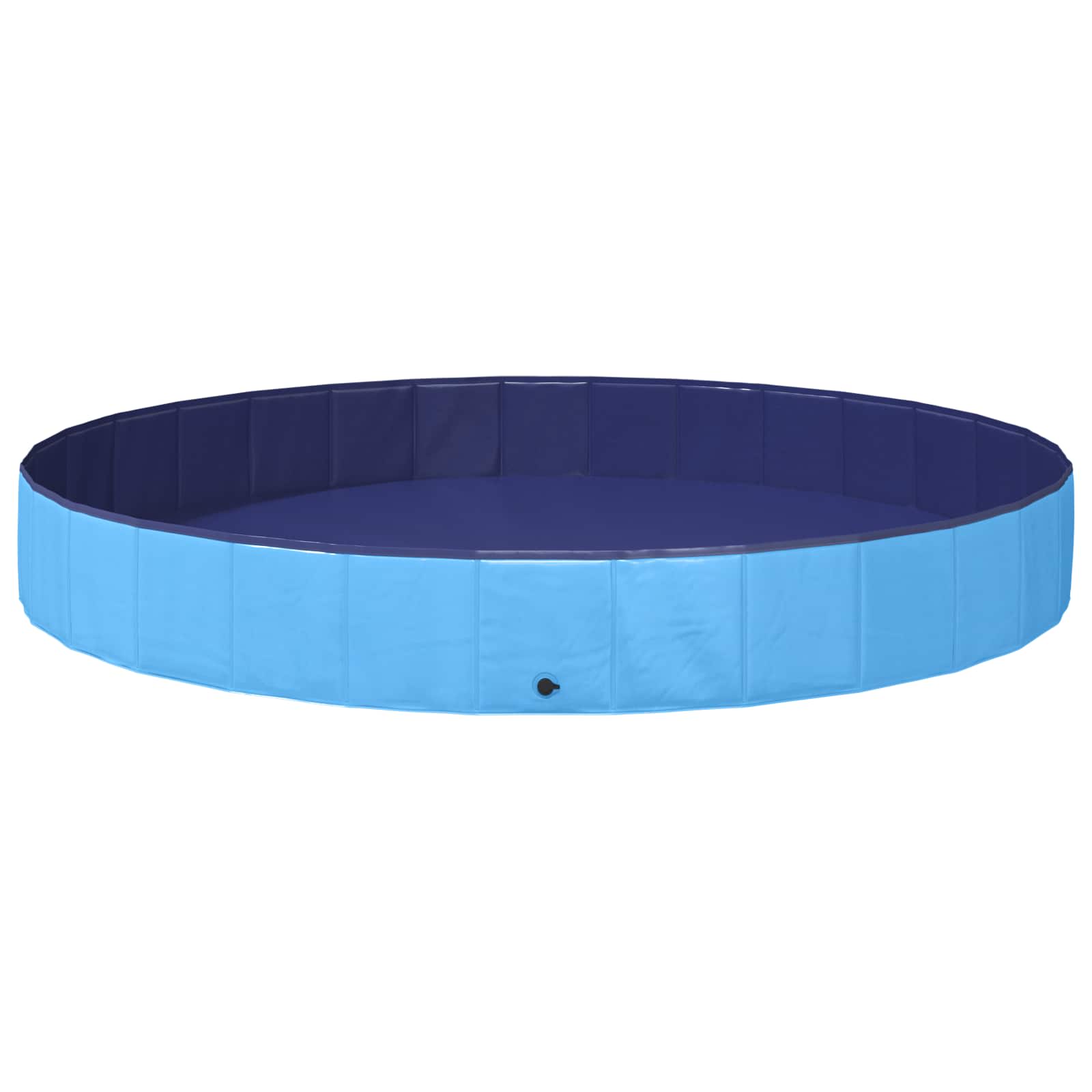 vidaXL Children Swimming Pool Folding Blue Ø300 x 38 cm