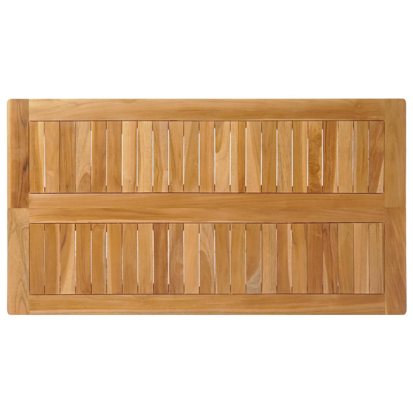 vidaXL Bar Table Natural 110 x 60 x 105 cm Solid-Teak - Brown