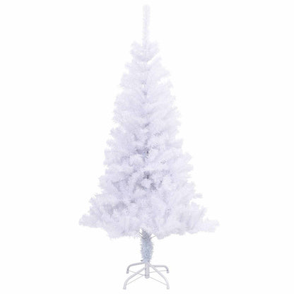vidaXL Artificial Christmas Tree with Stand White 120 cm PVC and Steel - 53357