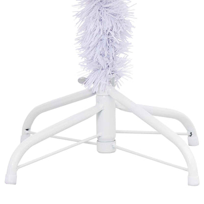 vidaXL Artificial Christmas Tree with Stand White 120 cm PVC and Steel - 53385