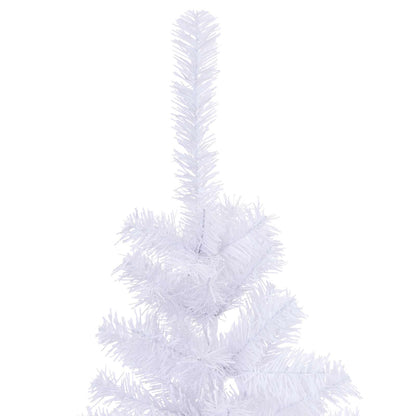 vidaXL Artificial Christmas Tree with Stand White 150 cm PVC and Steel - 53413