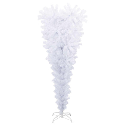 vidaXL Artificial Christmas Tree with Stand White 120 cm PVC and Steel - 53522