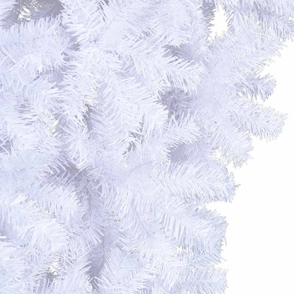 vidaXL Artificial Christmas Tree with Stand White 240 cm PVC and Steel - 53563
