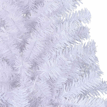 vidaXL Artificial Christmas Tree White 240 cm PVC and Steel - 53718
