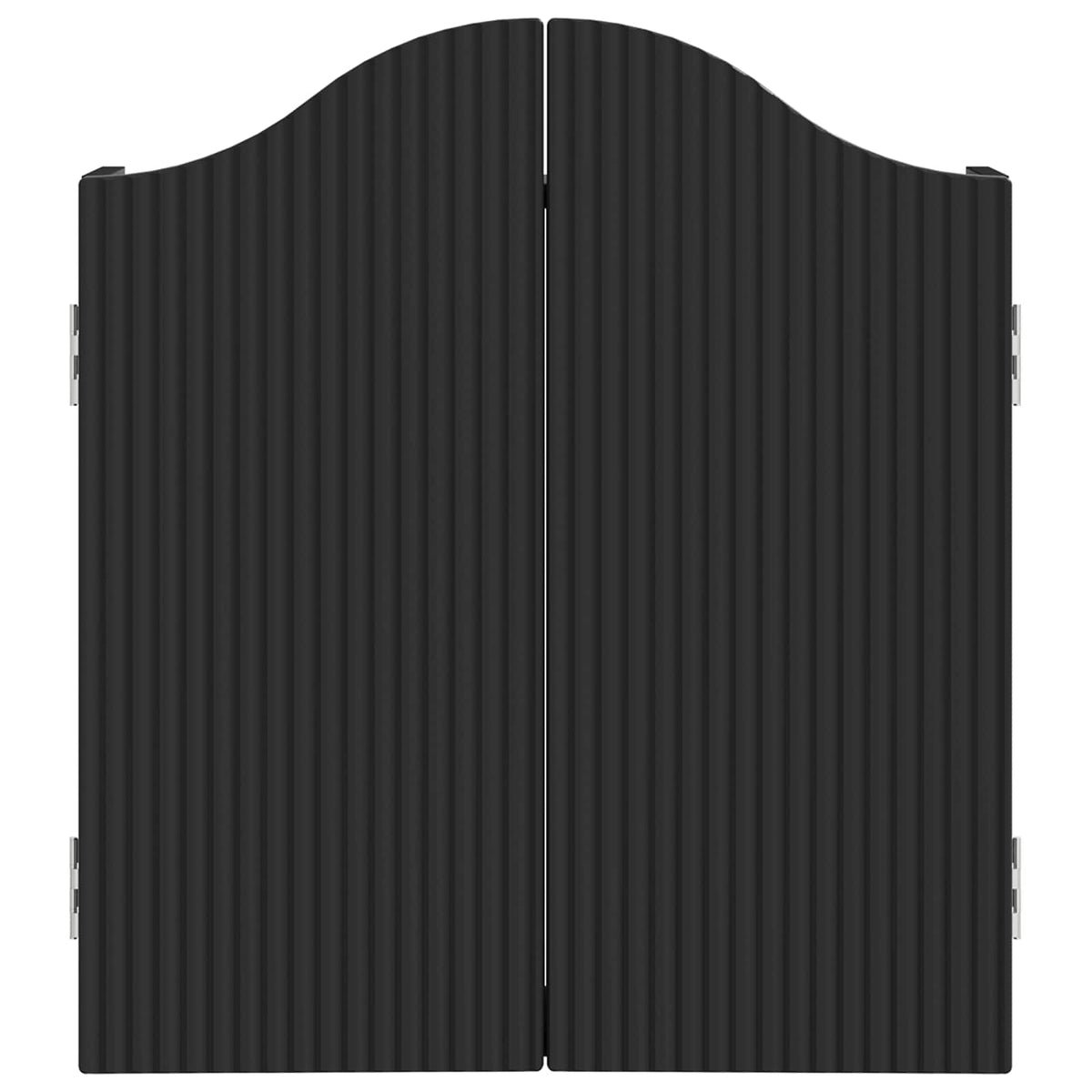vidaXL Dartboard Cabinet Black 56 x 12 x 63 cm Engineered Wood