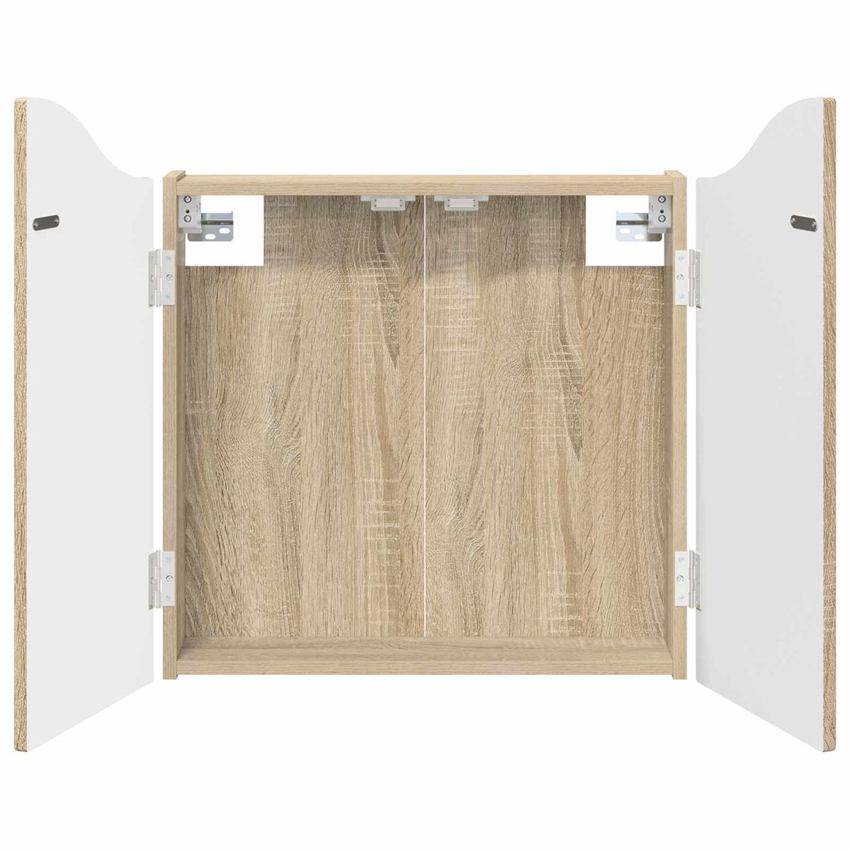 vidaXL Dartboard Cabinet Sonoma Oak 56 x 12 x 63 cm Engineered Wood - Brown