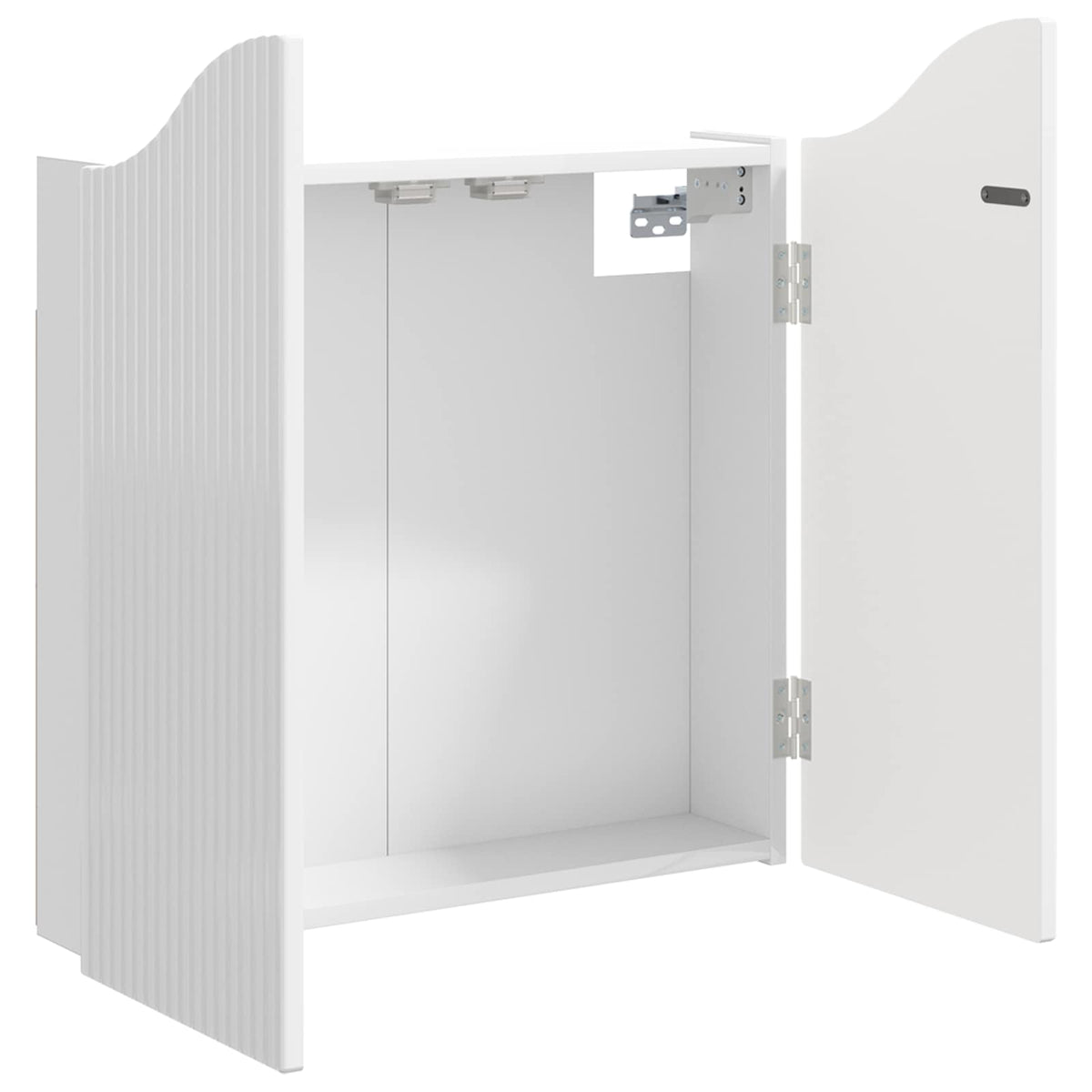 vidaXL Dartboard Cabinet High Gloss White 56 x 12 x 63 cm