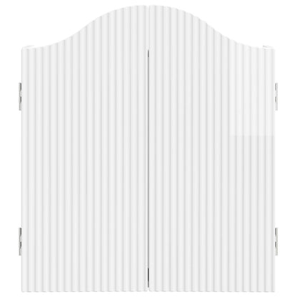 vidaXL Dartboard Cabinet High Gloss White 56 x 12 x 63 cm