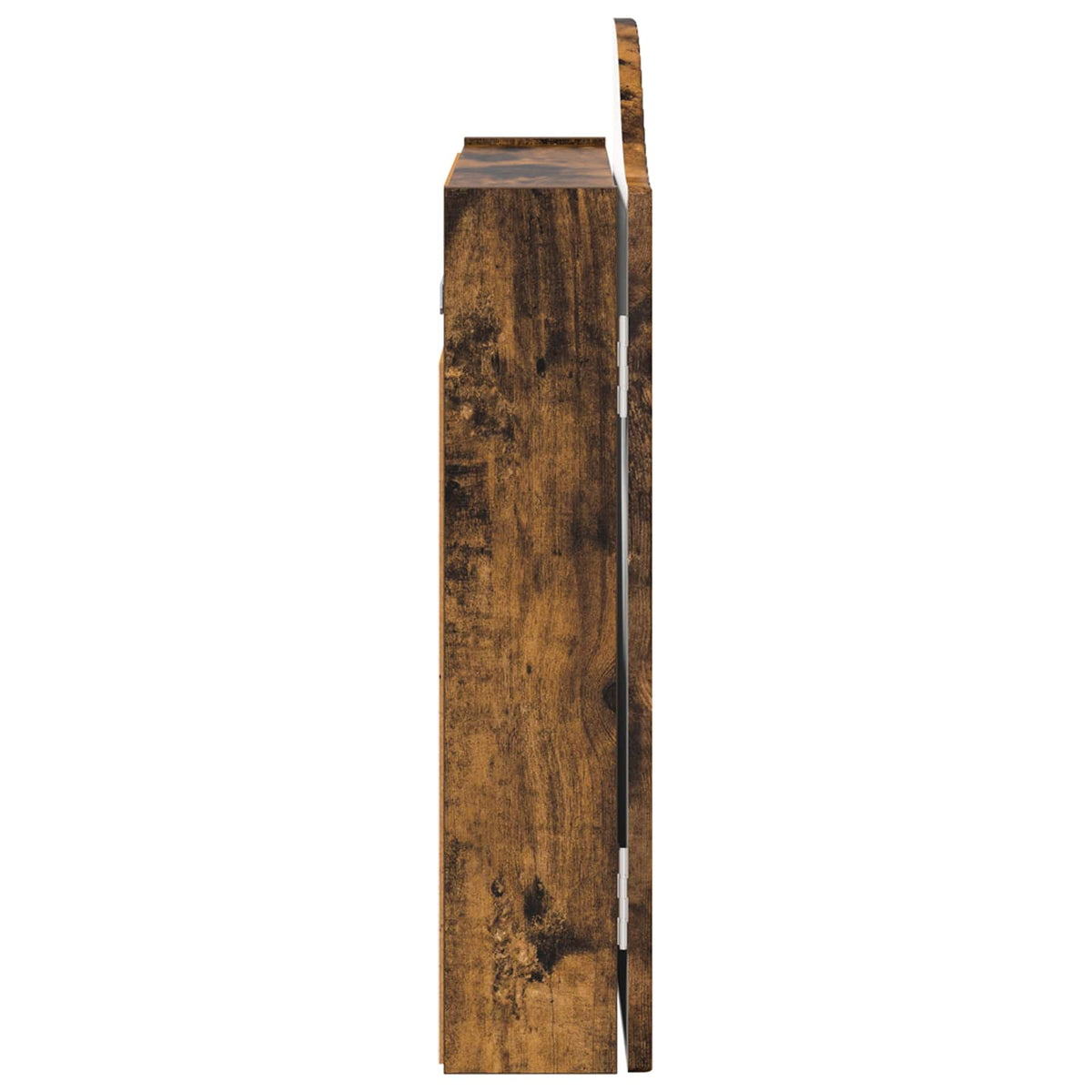 vidaXL Dartboard Cabinet Smoked Oak 56 x 12 x 63 cm Engineered Wood - Brown