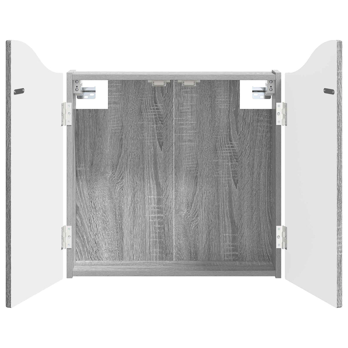 vidaXL Dartboard Cabinet Grey Sonoma 56 x 12 x 63 cm Engineered Wood