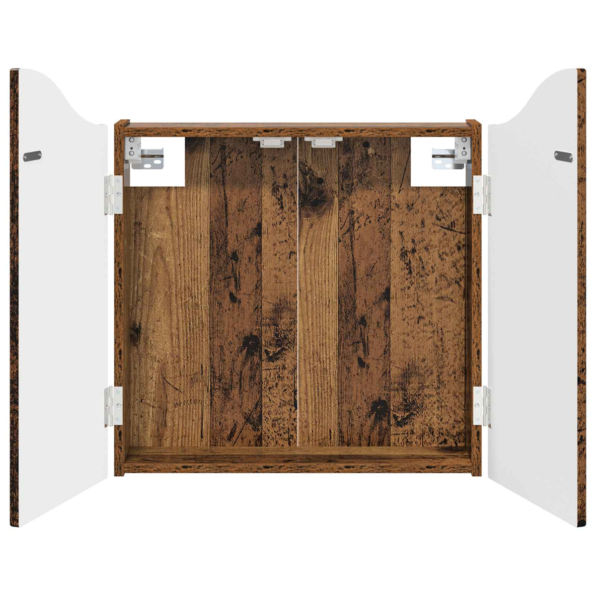 vidaXL Dartboard Cabinet Old Wood 56 x 12 x 63 cm Engineered Wood - Brown
