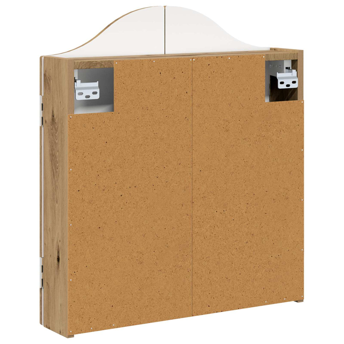 vidaXL Dartboard Cabinet Artisan Oak 56 x 12 x 63 cm Engineered Wood - Brown