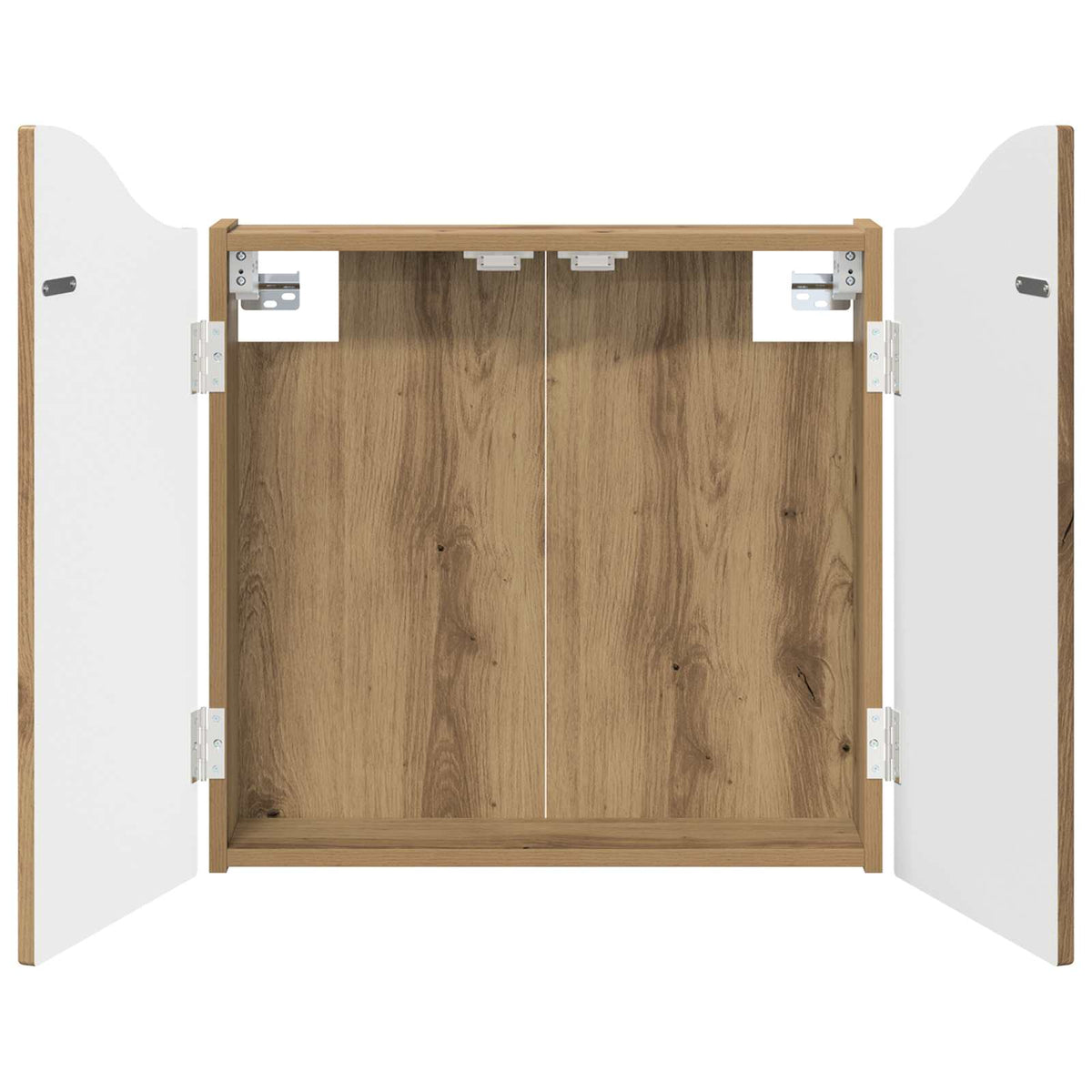 vidaXL Dartboard Cabinet Artisan Oak 56 x 12 x 63 cm Engineered Wood - Brown