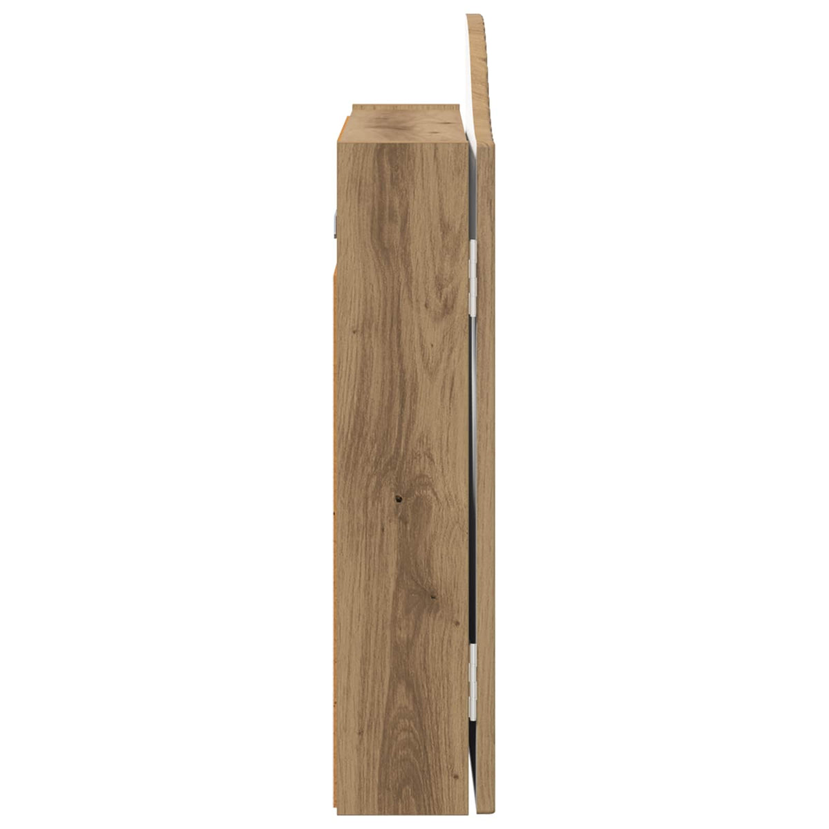 vidaXL Dartboard Cabinet Artisan Oak 56 x 12 x 63 cm Engineered Wood - Brown