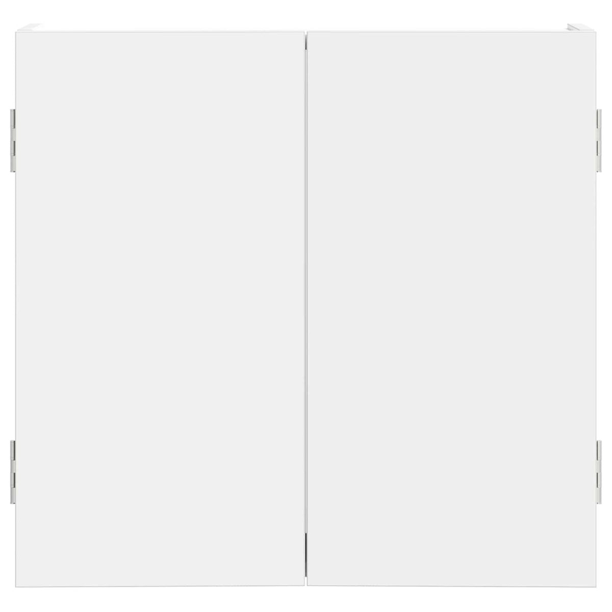 vidaXL Dartboard Cabinet White 56 x 12 x 53.5 cm Engineered Wood