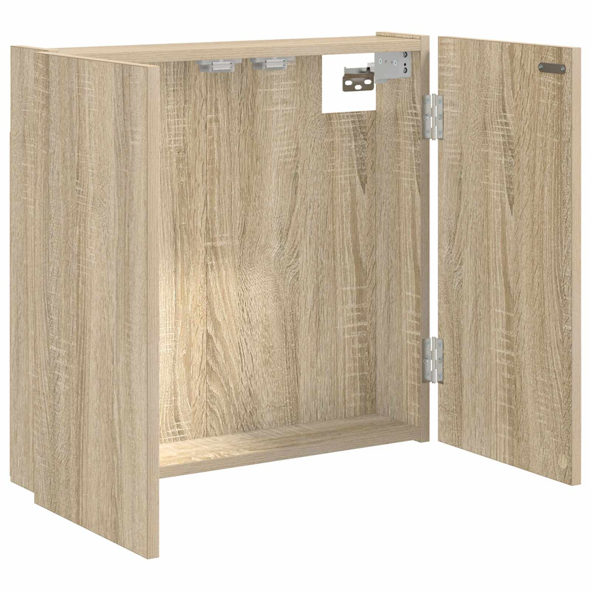 vidaXL Dartboard Cabinet Sonoma Oak 56 x 12 x 53.5 cm Engineered Wood - Brown