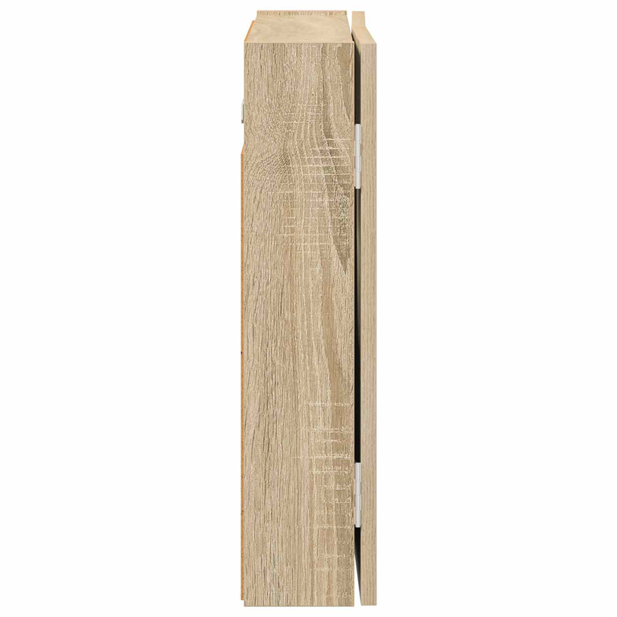 vidaXL Dartboard Cabinet Sonoma Oak 56 x 12 x 53.5 cm Engineered Wood - Brown