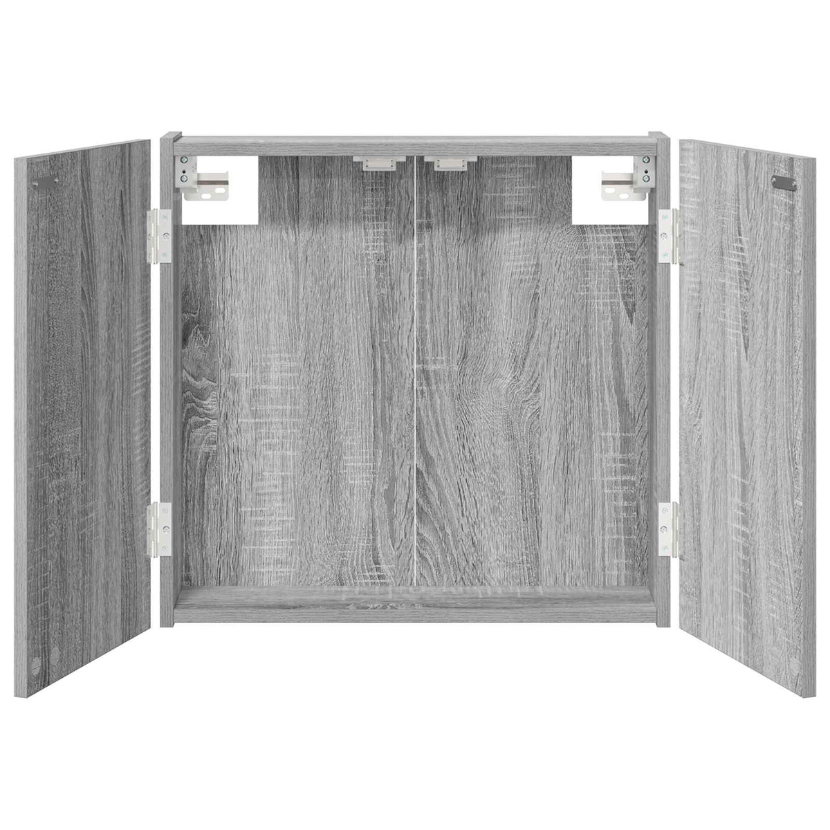 vidaXL Dartboard Cabinet Grey Sonoma 56 x 12 x 53.5 cm Engineered Wood
