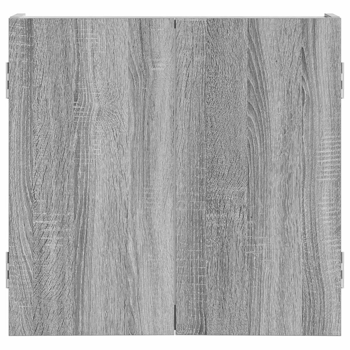 vidaXL Dartboard Cabinet Grey Sonoma 56 x 12 x 53.5 cm Engineered Wood