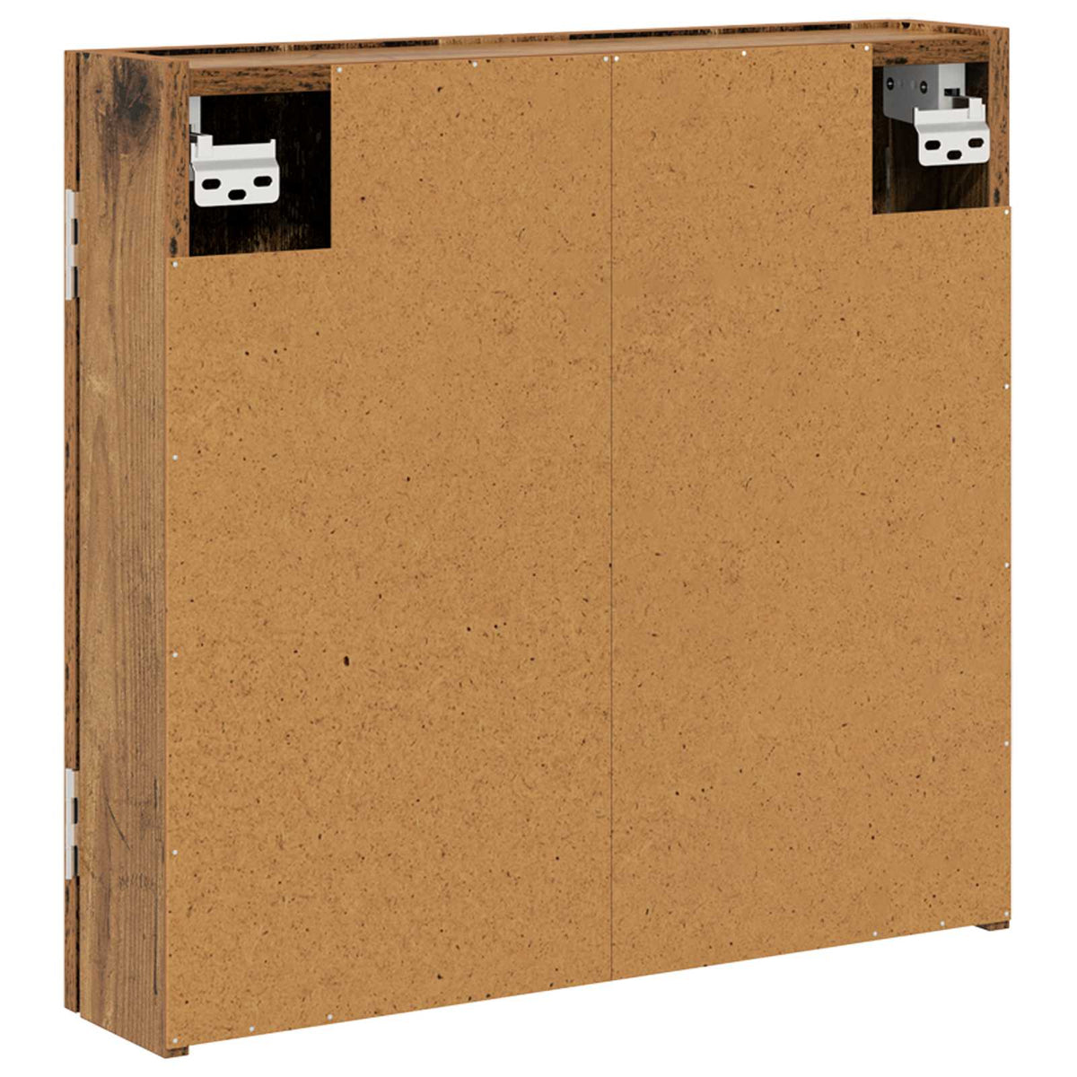 vidaXL Dartboard Cabinet Old Wood 56 x 12 x 53.5 cm Engineered Wood - Brown