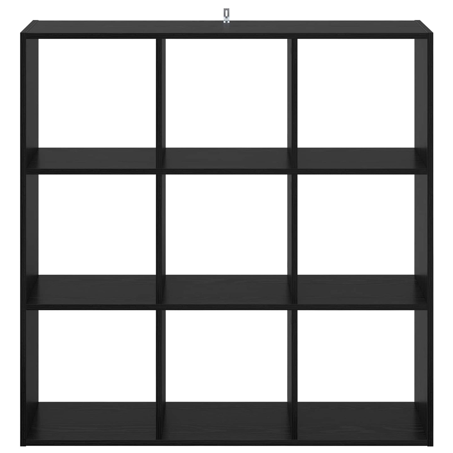 vidaXL Bookcase Black Oak 102 x 32 x 102 cm