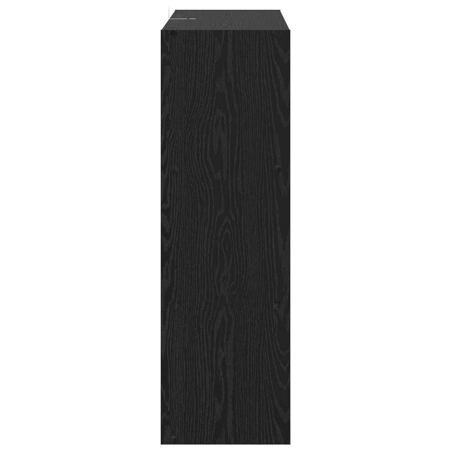 vidaXL Bookcase Black Oak 102 x 32 x 102 cm