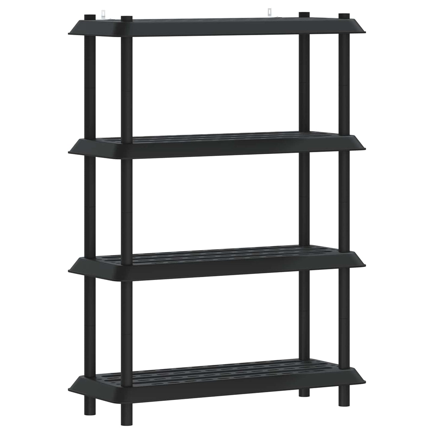 vidaXL Shelving Unit 4-Tier 100 x 40 x 136.5 cm PP Anthracite