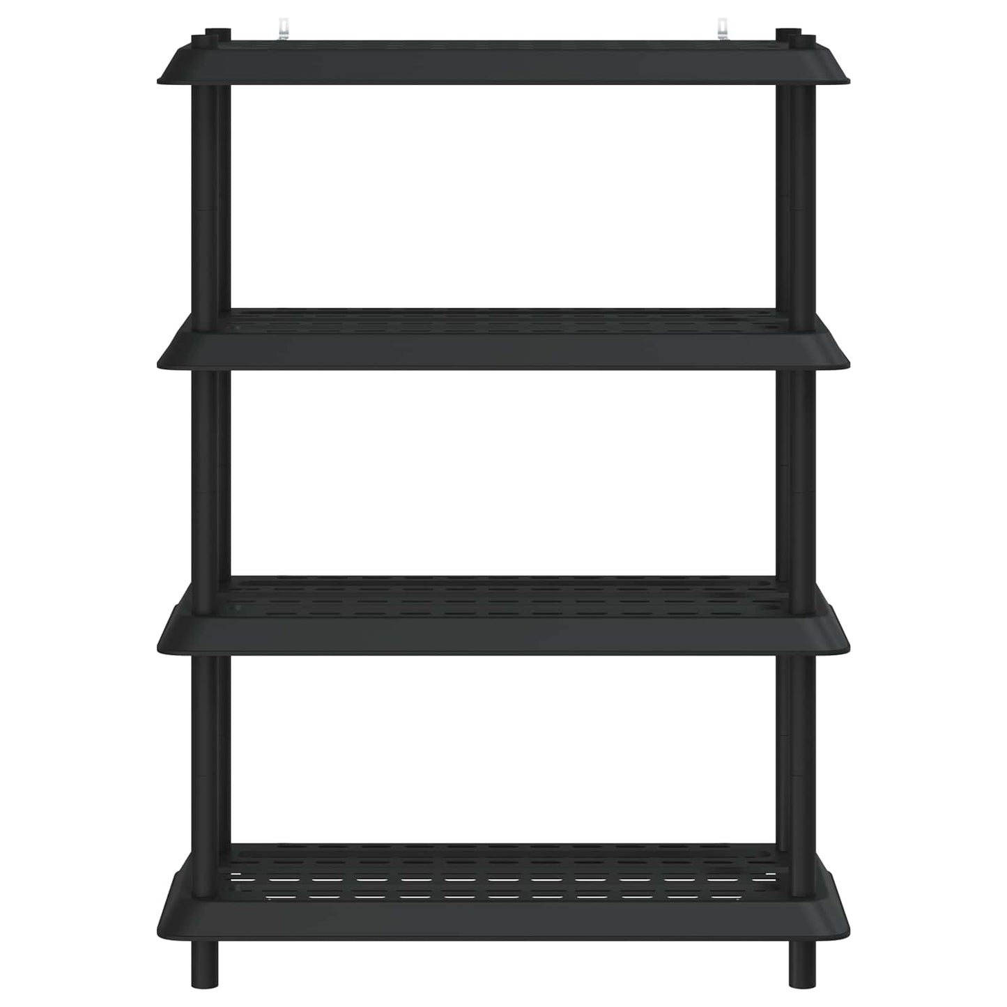 vidaXL Shelving Unit 4-Tier 100 x 40 x 136.5 cm PP Anthracite