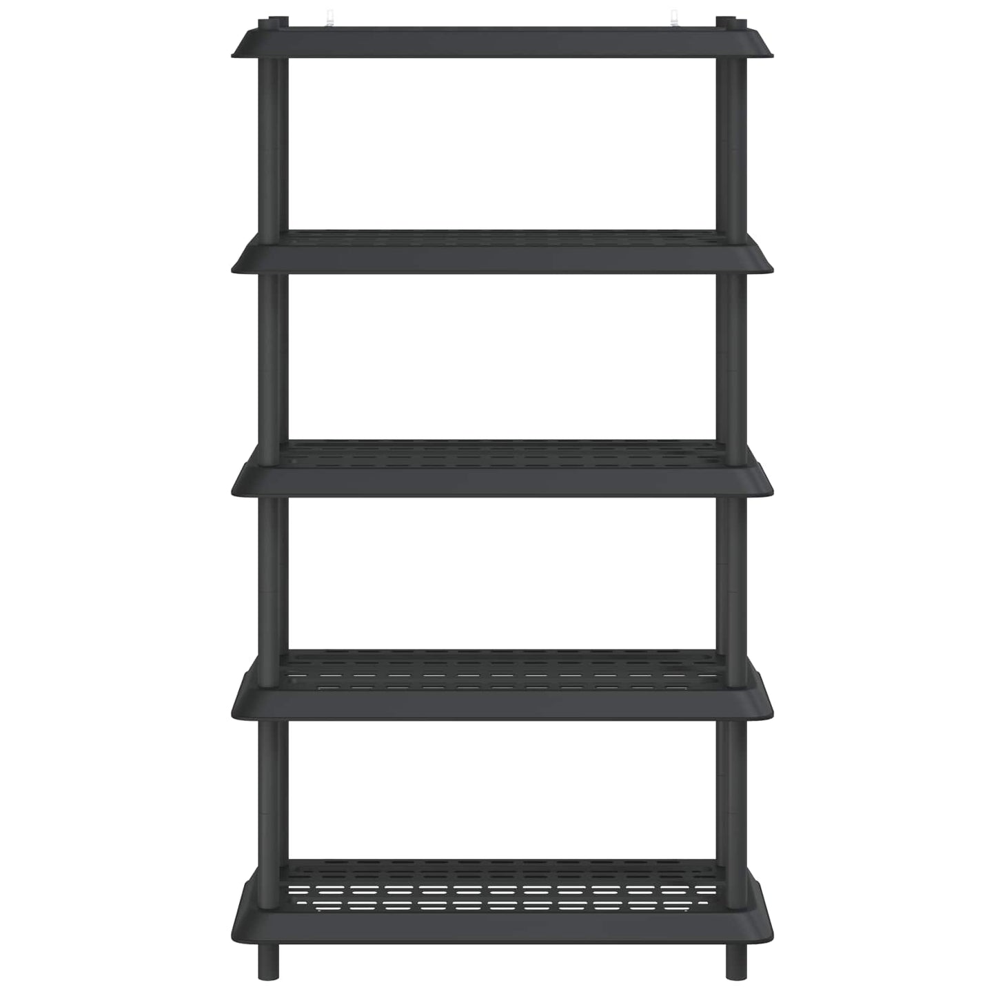 vidaXL Shelving Unit 5-Tier 100 x 40 x 177 cm PP Anthracite