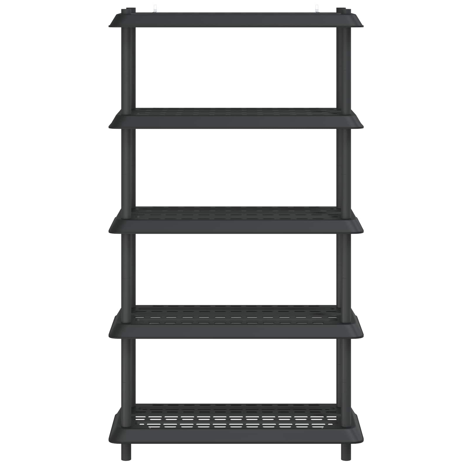 vidaXL Shelving Unit 5-Tier 100 x 40 x 177 cm PP Anthracite