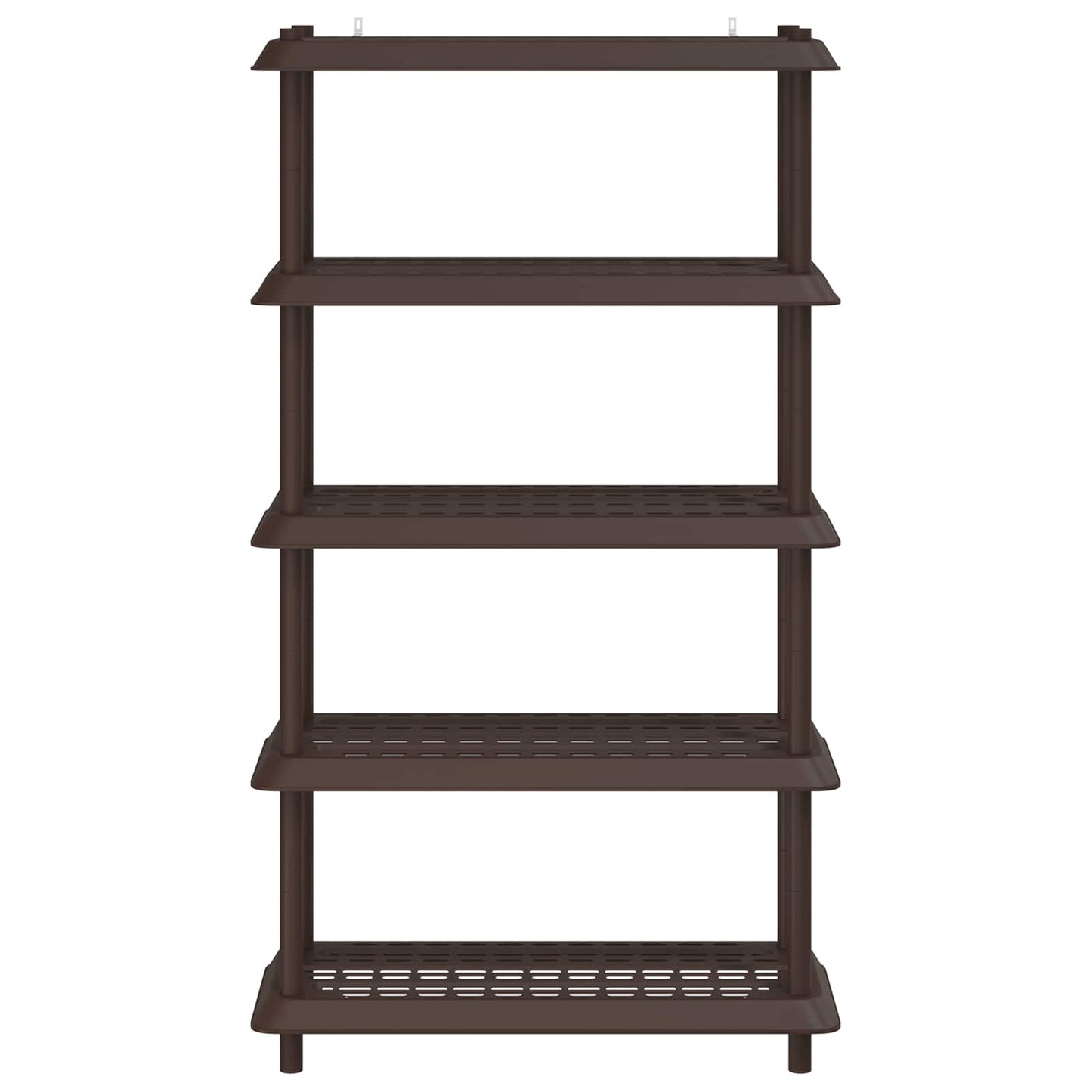 vidaXL Shelving Unit 5-Tier 100 x 40 x 177 cm PP Brown