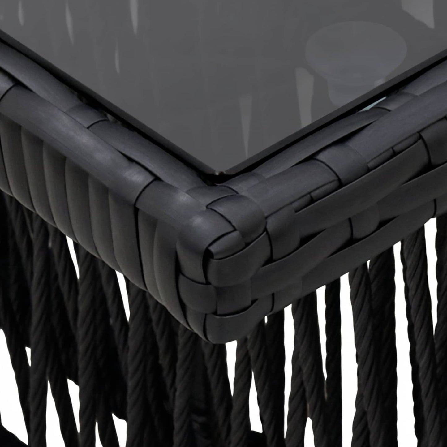 vidaXL Garden Lifting Up Table Black 100 x 55 x 37 cm