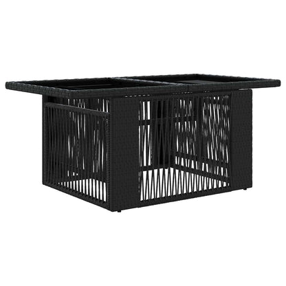 vidaXL Garden Lifting Up Table Black 100 x 55 x 37 cm